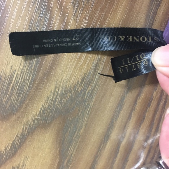 Stone & Co Off White Beigh Purse Bucket Bag - Picture 8 of 8